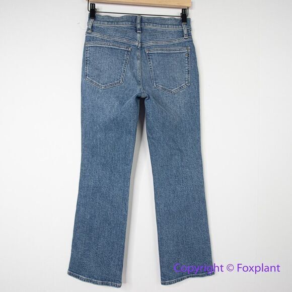New! Madewell mid‎ rise kick out jeans, size 26 - Picture 6 of 12